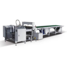 Automatic gluing box machine